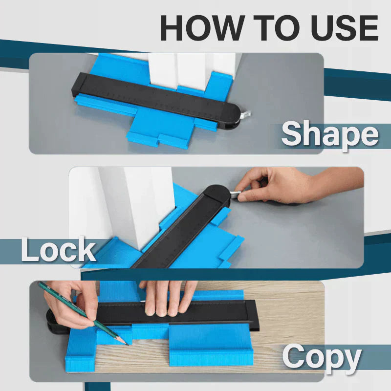 Eazy Contour Gauge Tool | High Precision Duplicator with Locking Mechanism 3