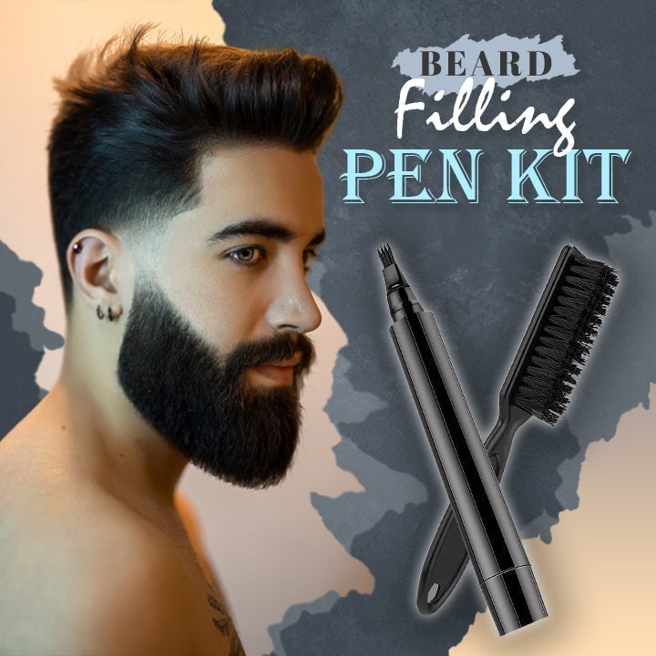 EdgeFill Beard Kit | Waterproof, Sweat-Proof, Precision Shaping 6