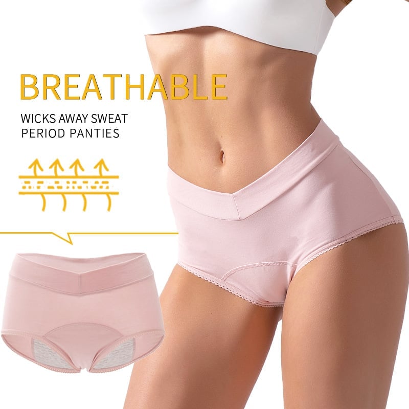 Elysia Leak Proof Panties | High-Waisted, Cotton Comfort 7