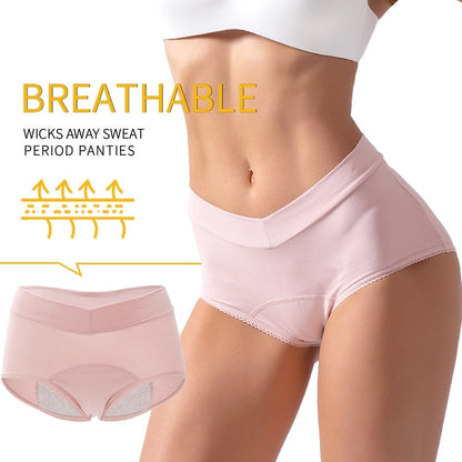 Elysia Leak Proof Panties | High-Waisted, Cotton Comfort 7