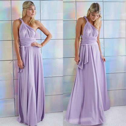 Elysia Maxi Dress | Convertible Black Maxi, Multi-Way Style for Women 2
