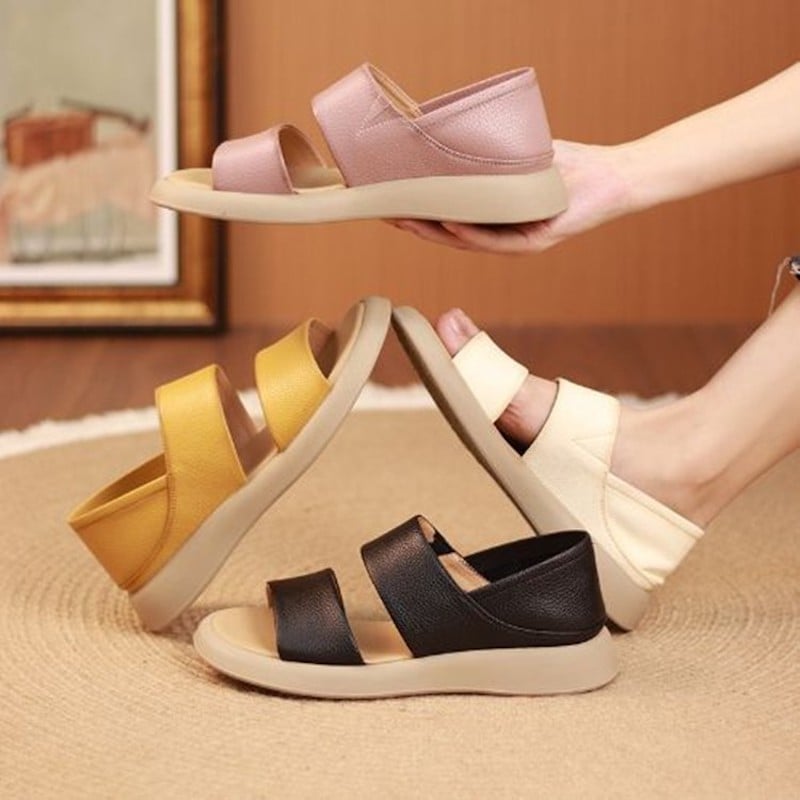Elysia Women's Sandals | Comfortable Genuine Leather, Anti-Slip Sole 1