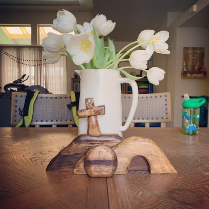 Elysian Easter Tableau | Wooden Christian Decoration 2