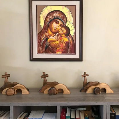 Elysian Easter Tableau | Wooden Christian Decoration 3