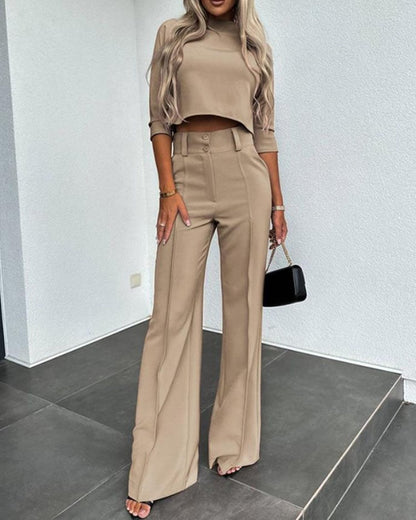 Elysian Pantsuit | High-Waisted, Tailored Fit for Women 10