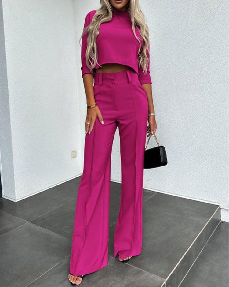 Elysian Pantsuit | High-Waisted, Tailored Fit for Women 3