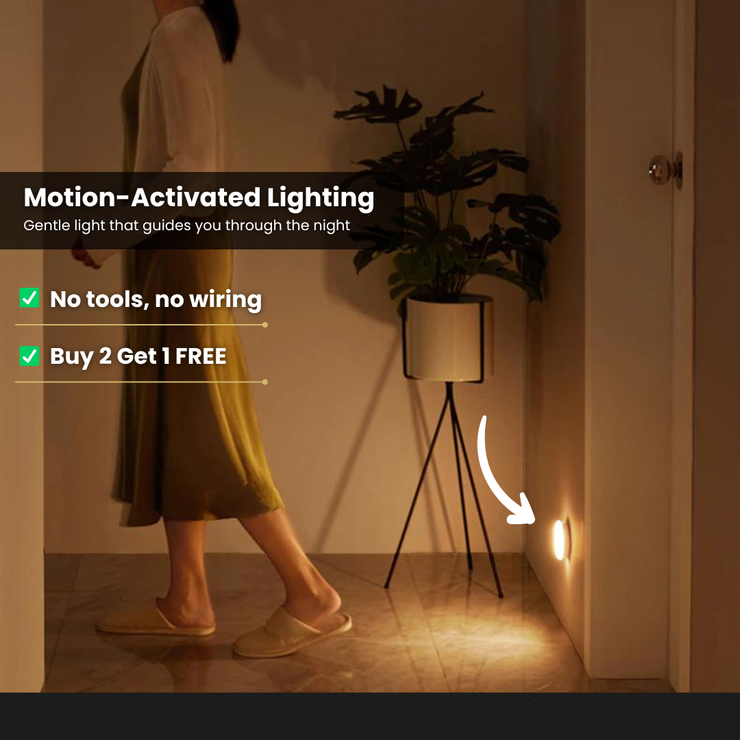 Elysium Motion Sensor Light | USB Rechargeable, Easy Installation, 200 Lumens 1