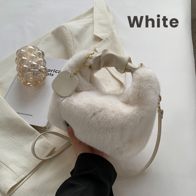 Faux Fur Chic Bag | Multifunctional, Skin-Friendly 0