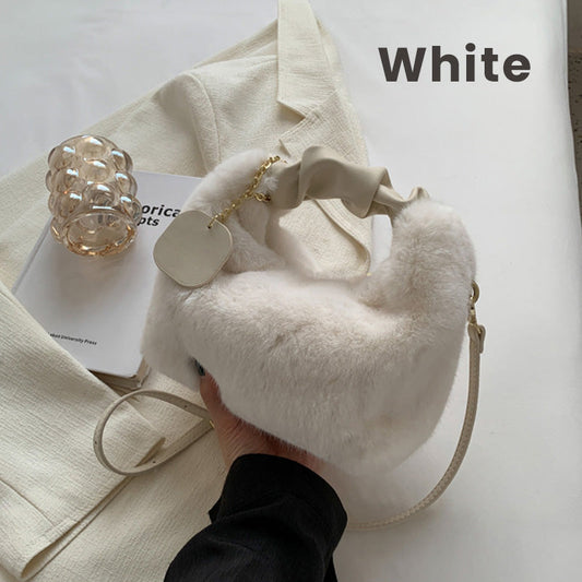 Faux Fur Chic Bag | Multifunctional, Skin-Friendly 0