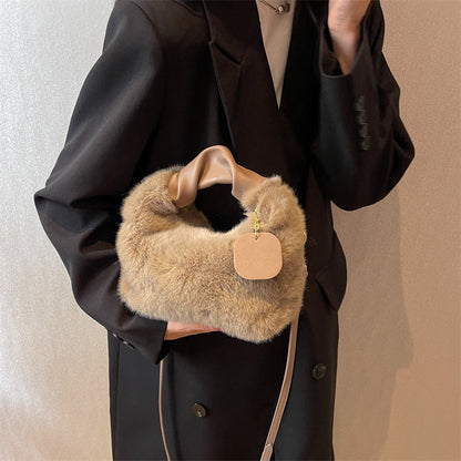 Faux Fur Chic Bag | Multifunctional, Skin-Friendly 6