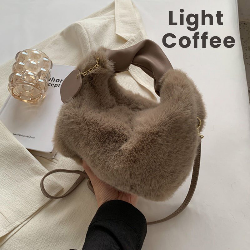 Faux Fur Chic Bag | Multifunctional, Skin-Friendly 9