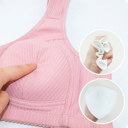 Fina Front Snap Bra | Plus Size, Comfortable Polyester Spandex 1