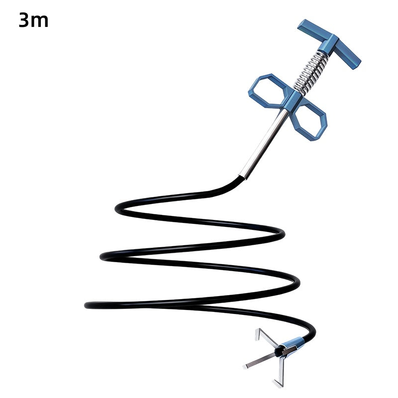 FlexiGrab Pipe Dredging Tool | Stainless Steel Claw, Ergonomic Handle 11