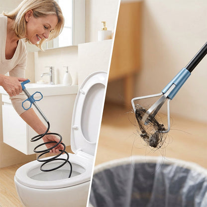 FlexiGrab Pipe Dredging Tool | Stainless Steel Claw, Ergonomic Handle 4