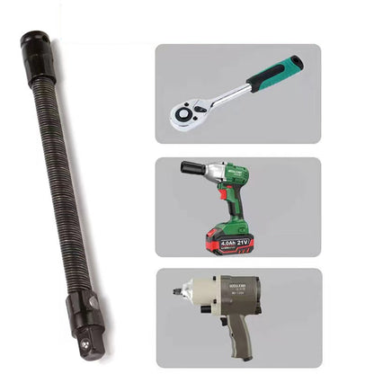 FlexiSocket Extension Bar | Flexible 1/2 Adjustable Tool for Tight Spaces 5