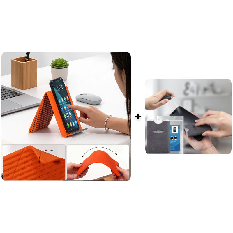 FlexiTech Phone Holder | Bendable, Ultra-Slim Design 9