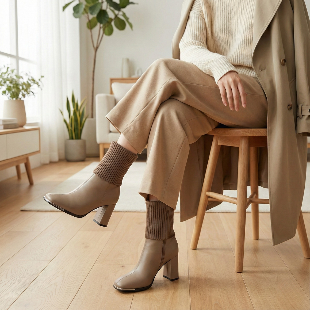 Flexta Boots | Comfortable Stretch Knit Design 3