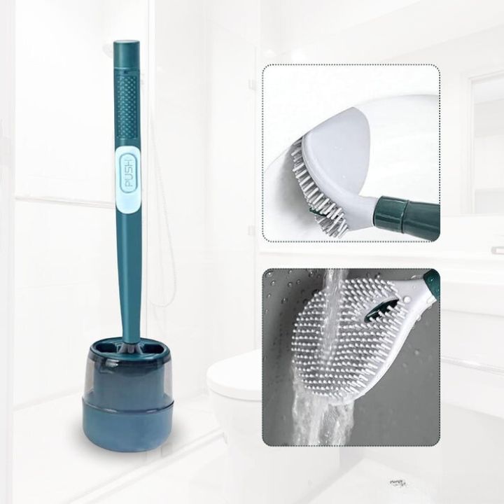 Flusher Pro Toilet Bowl Cleaner | Effortless Grime Removal, Wall-Mounted Design 2