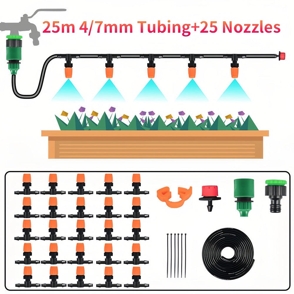 Folio Drip Irrigation System | High-Quality Watering Kit with Adjustable Nozzles 11