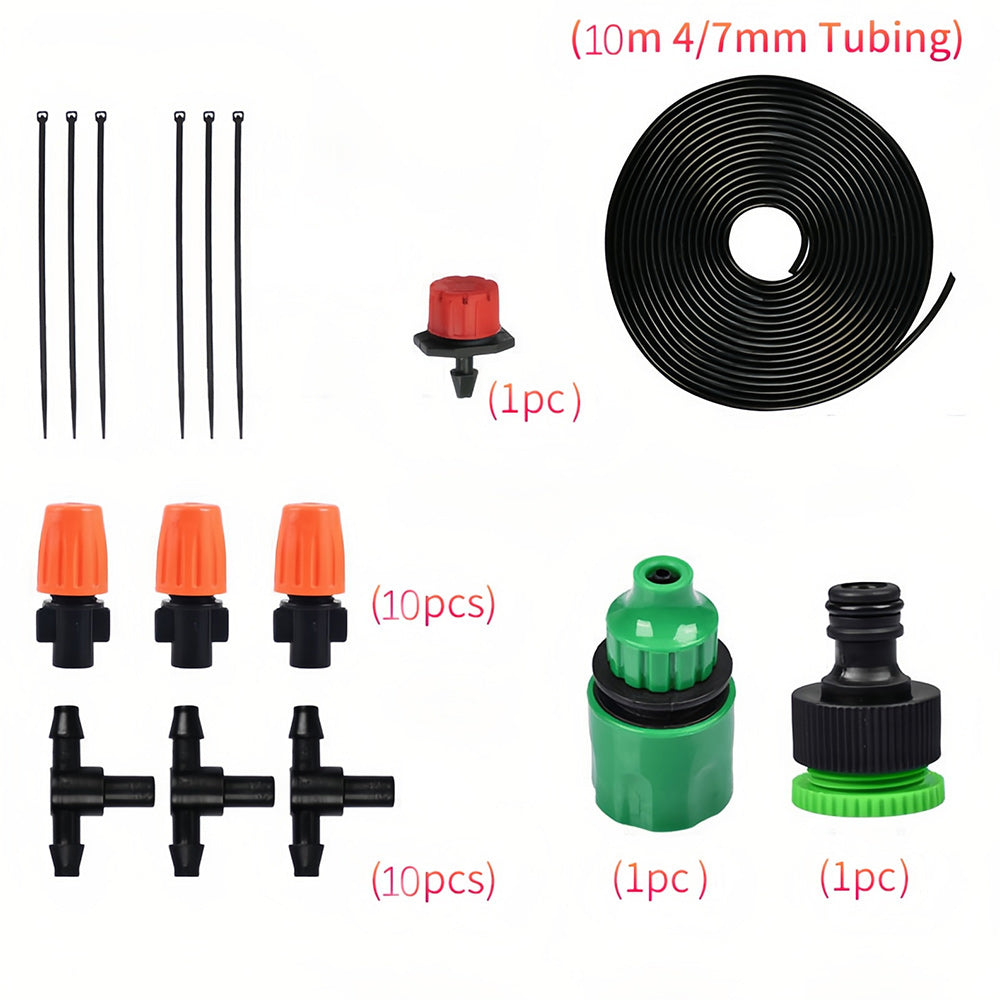 Folio Drip Irrigation System | High-Quality Watering Kit with Adjustable Nozzles 12