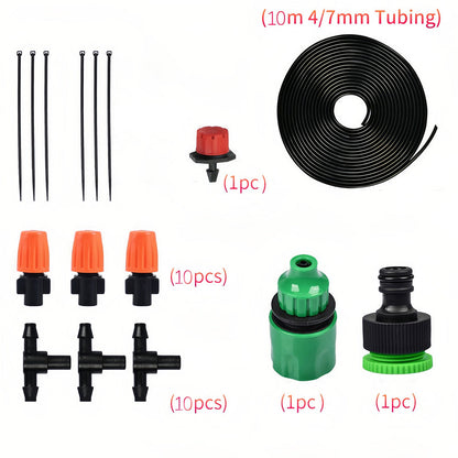 Folio Drip Irrigation System | High-Quality Watering Kit with Adjustable Nozzles 12