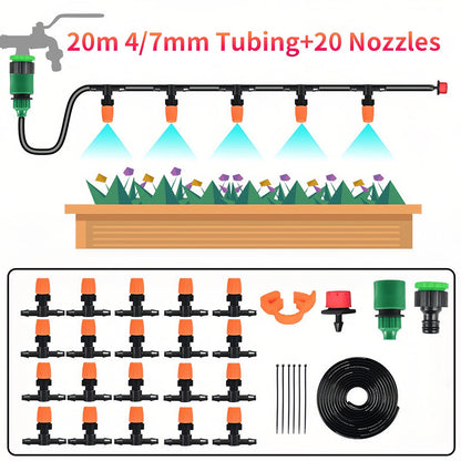 Folio Drip Irrigation System | High-Quality Watering Kit with Adjustable Nozzles 9