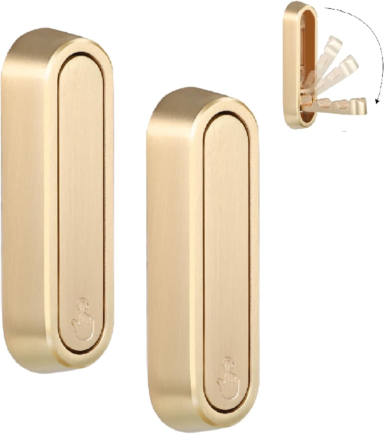 Folio Wall Hooks | Heavy-Duty Zinc Alloy, Foldable Design 2