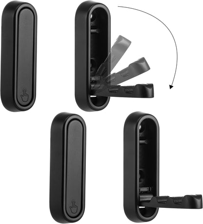Folio Wall Hooks | Heavy-Duty Zinc Alloy, Foldable Design 8