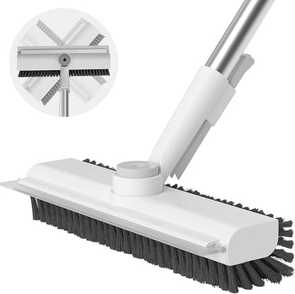 Fresco Floor Scrub Brush | 3-in-1 Heavy-Duty with Long Handle 0