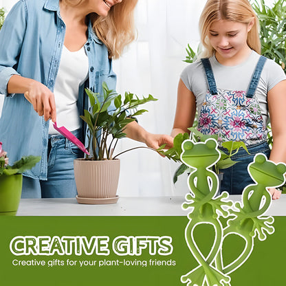 Frodo Plant Support Clips | Durable Plastic, Cute Frog Design 2