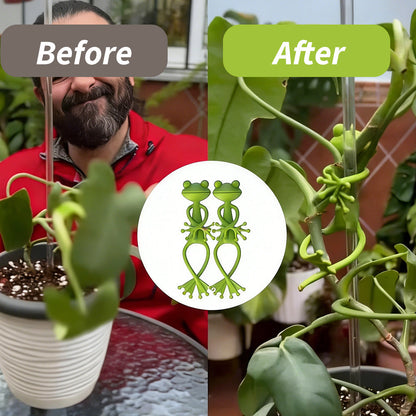 Frodo Plant Support Clips | Durable Plastic, Cute Frog Design 5