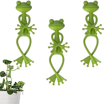 Frodo Plant Support Clips | Durable Plastic, Cute Frog Design 7