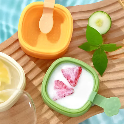 Frosty Popsicle Maker | BPA-Free Silicone Molds, Easy Release Ice Pop Maker 1