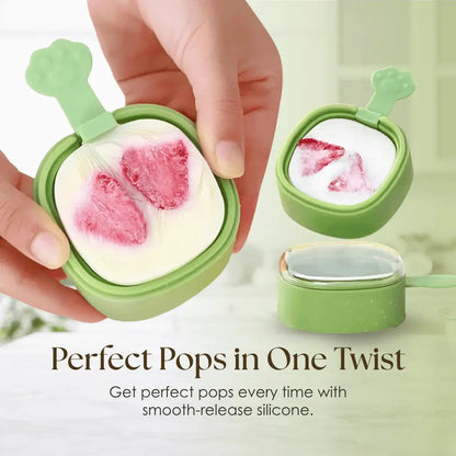 Frosty Popsicle Maker | BPA-Free Silicone Molds, Easy Release Ice Pop Maker 3