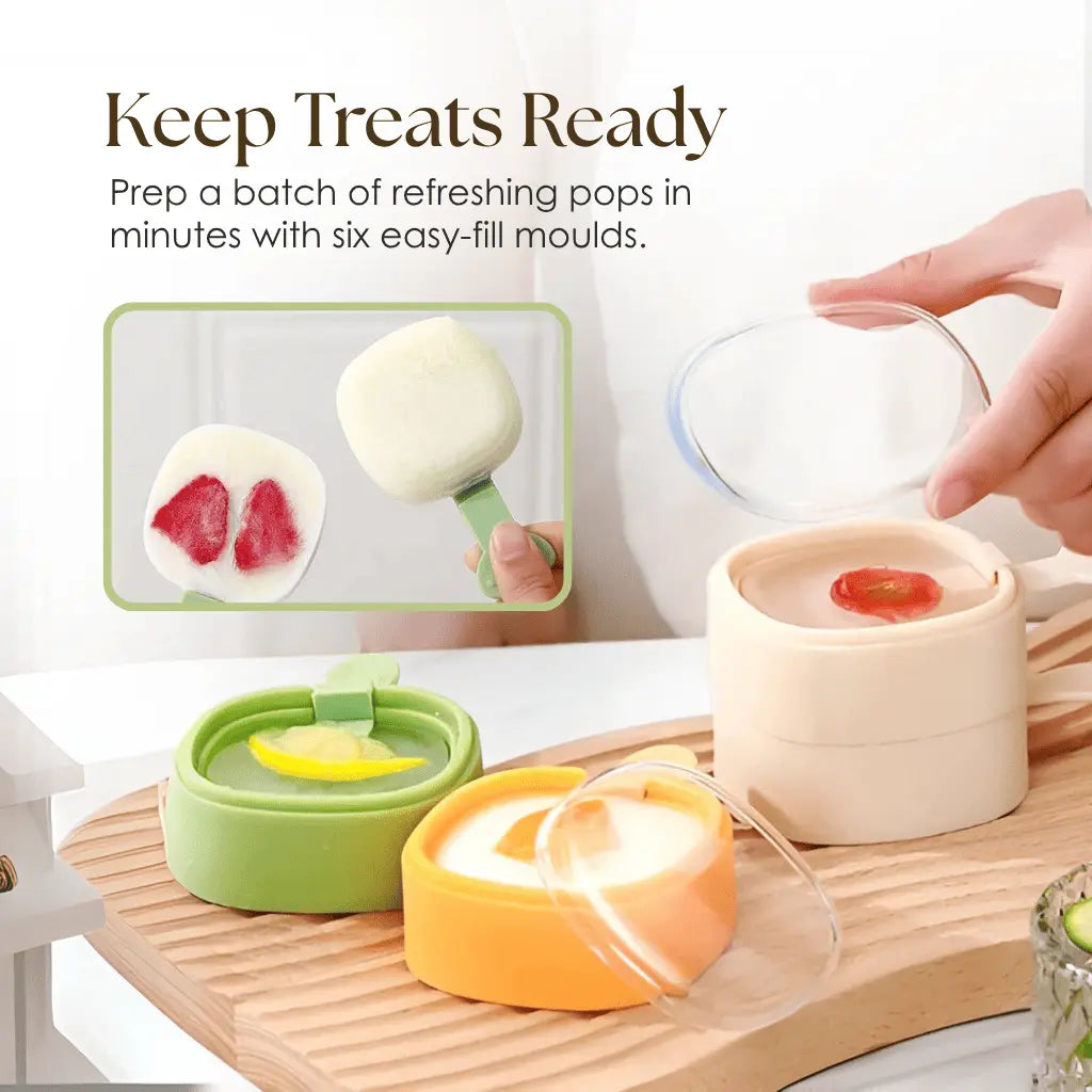Frosty Popsicle Maker | BPA-Free Silicone Molds, Easy Release Ice Pop Maker 5