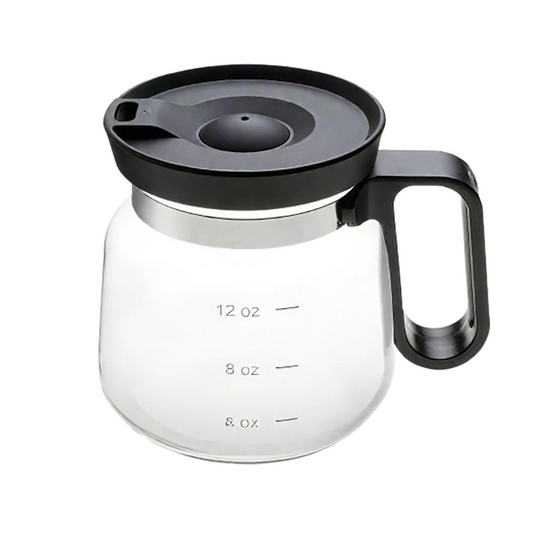 Gleam Coffee Mug | 16 Oz Borosilicate Glass, Spill-Proof with Lid 0