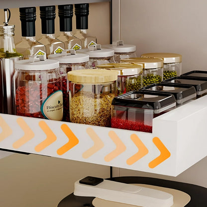 GlideNest Kitchen Drawer Organizer | Effortless Pull-Out Design, Tool-Free Installation 1