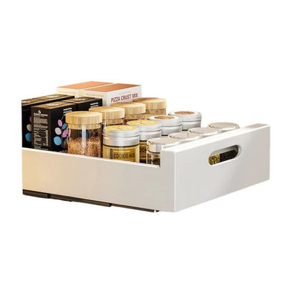 GlideNest Kitchen Drawer Organizer | Effortless Pull-Out Design, Tool-Free Installation 6