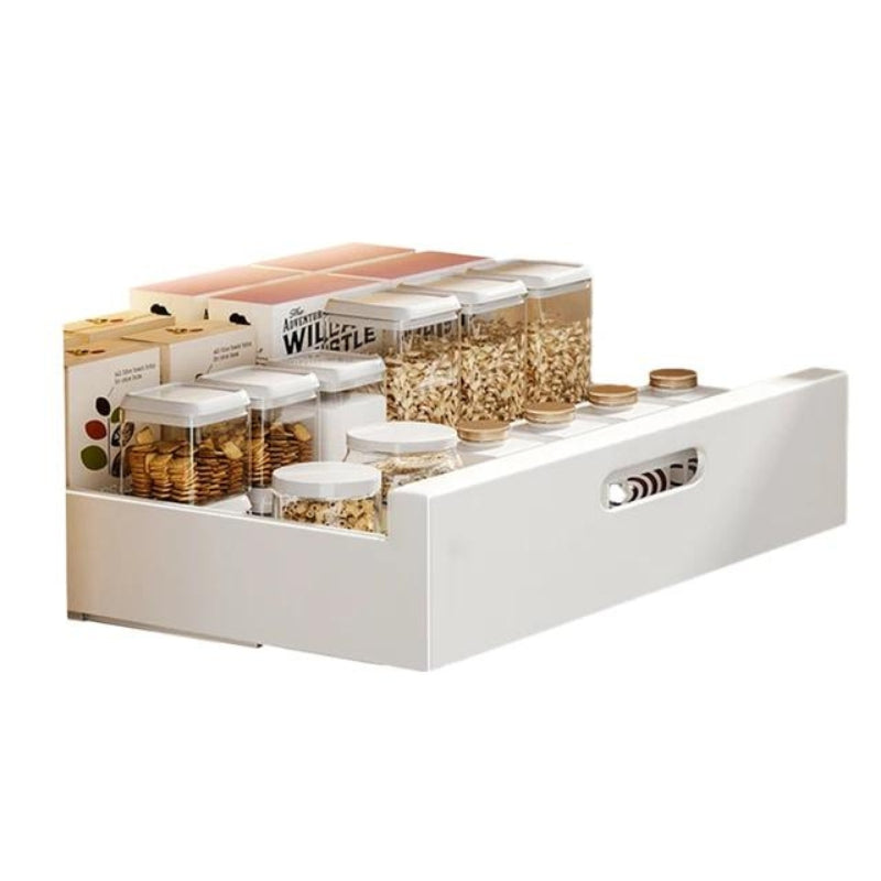 GlideNest Kitchen Drawer Organizer | Effortless Pull-Out Design, Tool-Free Installation 8