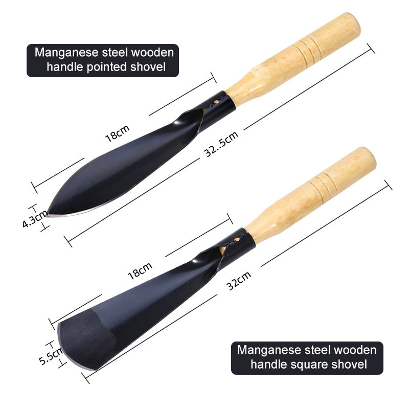 Grove Gardening Tools Set | Stainless Steel Weeding Shovel, Trowel, Rake 0