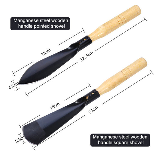 Grove Gardening Tools Set | Stainless Steel Weeding Shovel, Trowel, Rake 0