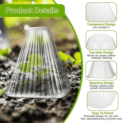 Grove Plant Cover | Reusable, Breathable Protection for Young Plants 3