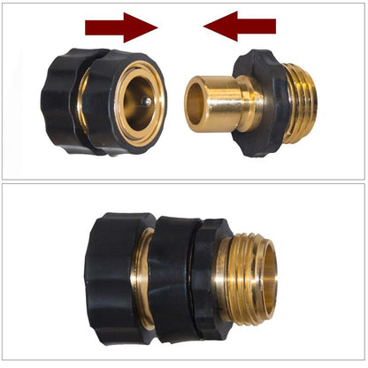 Grove Quick Connector | Heavy-Duty Brass, Leak-Proof 3