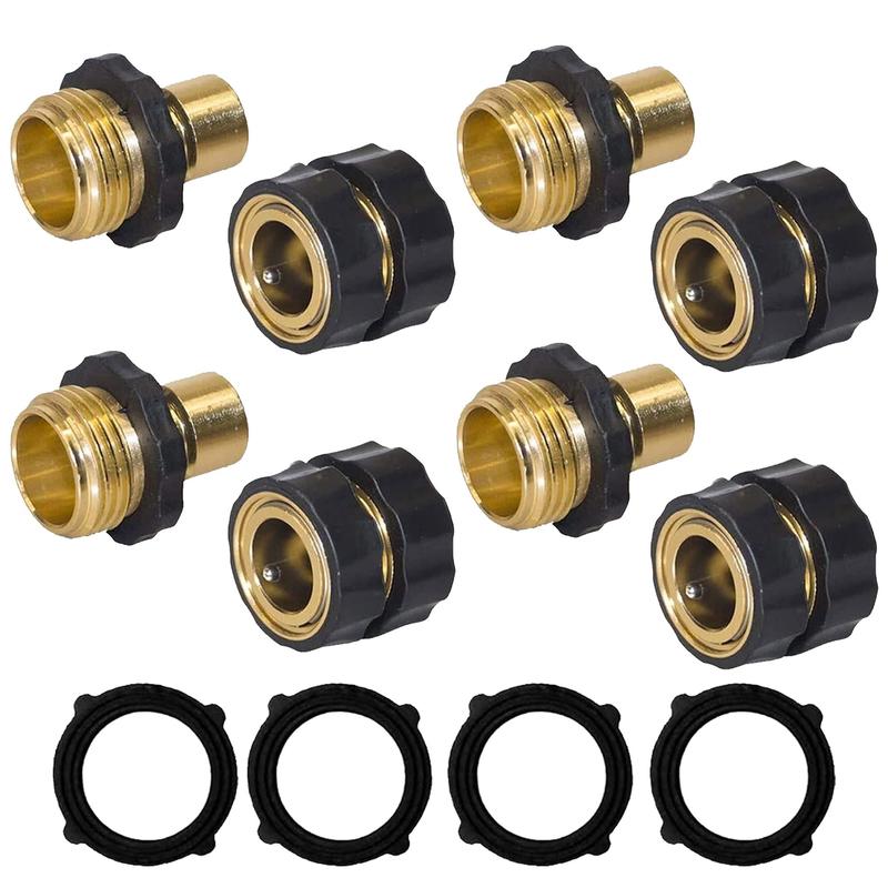 Grove Quick Connector | Heavy-Duty Brass, Leak-Proof 6