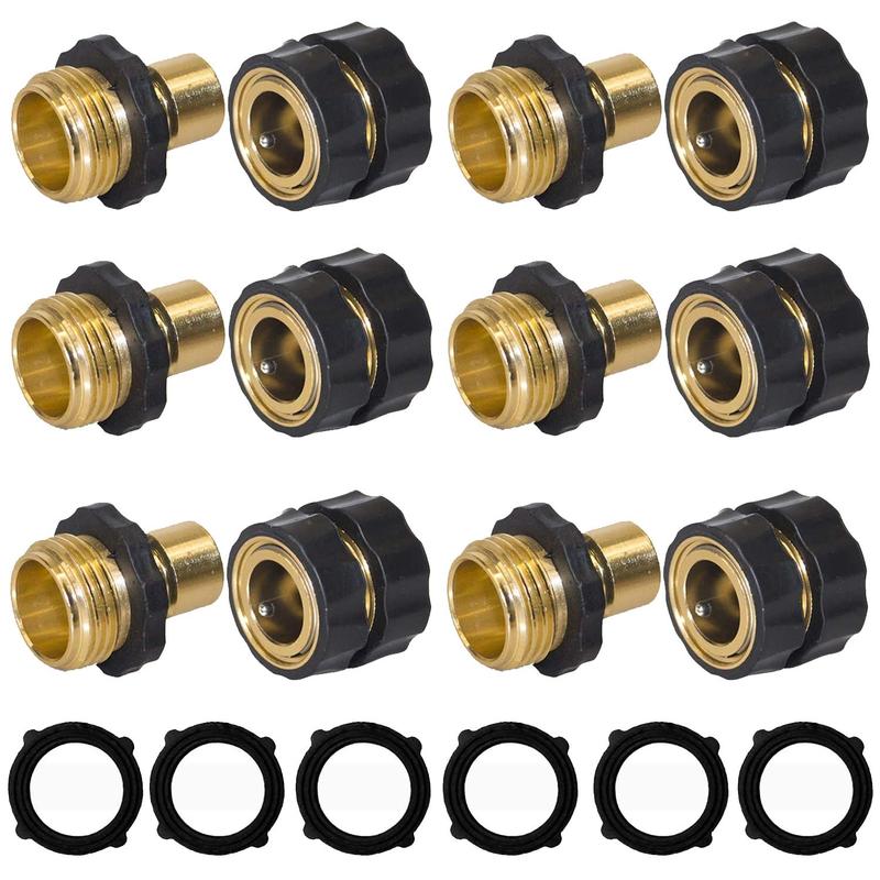 Grove Quick Connector | Heavy-Duty Brass, Leak-Proof 7