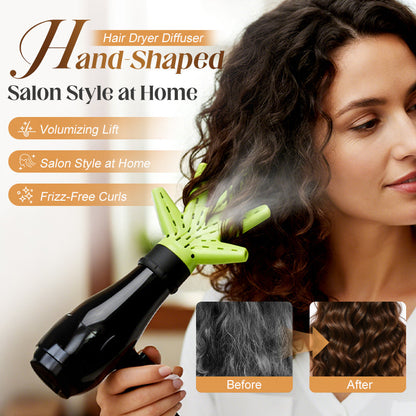 Hairo Hand Diffuser | Unique Design for Volume 1