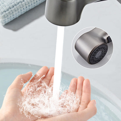 Haven Bathroom Faucet | Pull-Out Sprayer, 360-Degree Swivel, Gunmetal Gray Finish 3