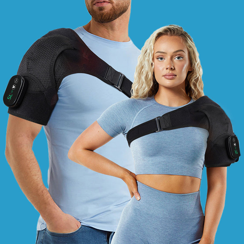 Haven Heated Shoulder Brace | Adjustable Vibration Massage Support 2