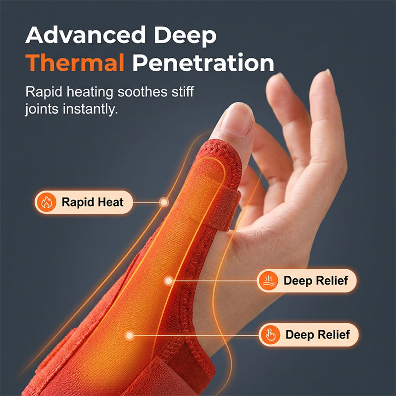 Haven Heated Wrist Brace | Pain Relief, Ergonomic Design 3
