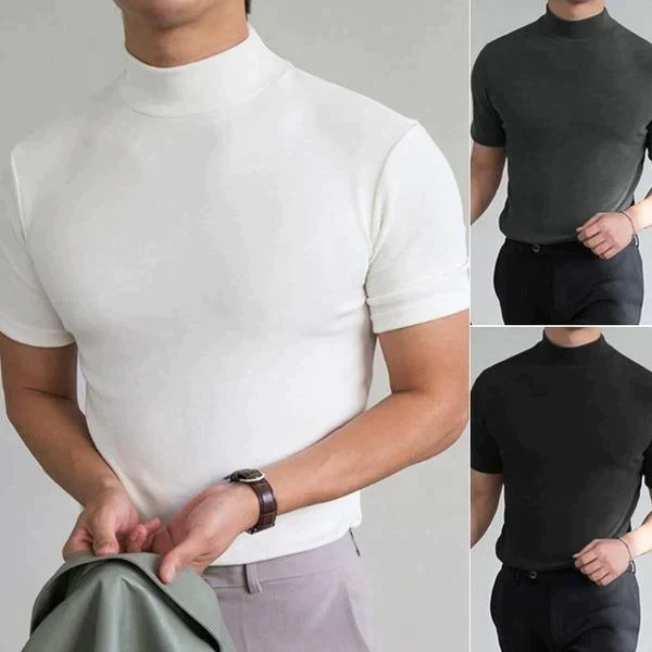 Haven High Neck T-shirt | Slim Fit, Breathable Fabric 1
